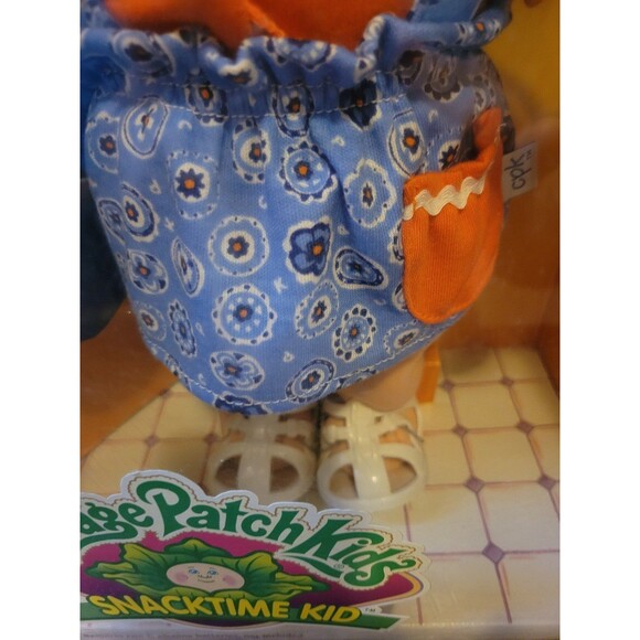 Vintage CABBAGE PATCH KIDS Collectors Doll SnackTime Kid Tiffanie Britt NIB HTF - Picture 4 of 11